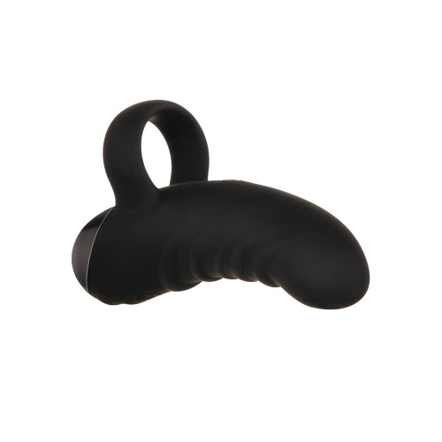 Evolved Hooked on You Curved Finger Vibrator - Black