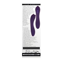 Evolved Thorny Rose Dual End Massager - Purple