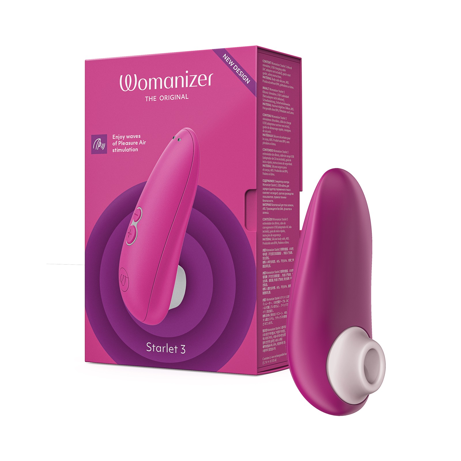 Womanizer Starlet 3 Pink - Ultimate Clitoral Stimulator