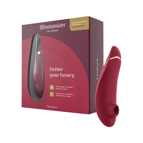 Womanizer Premium 2 - Burdeos