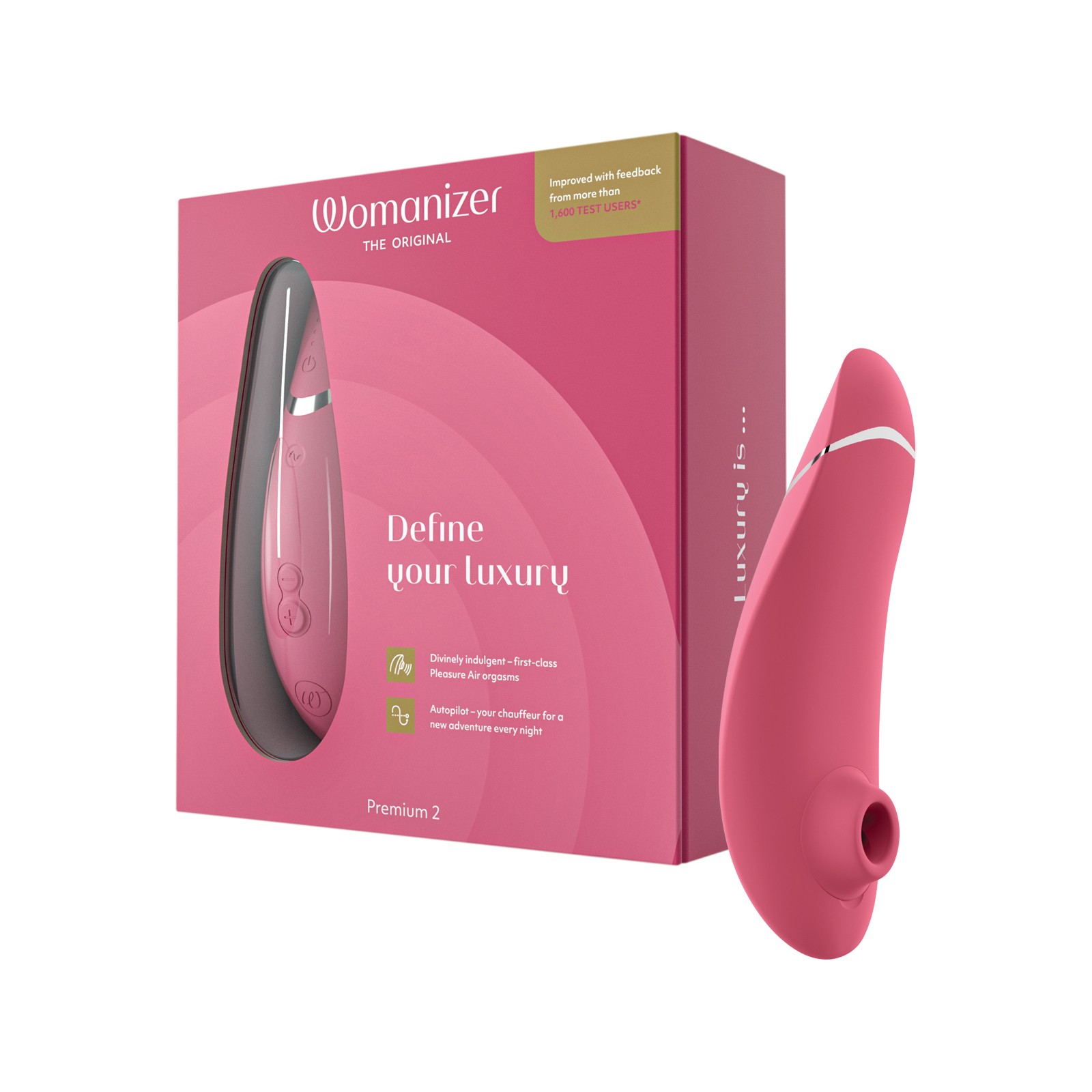 Womanizer Premium 2 Frambuesa Placer