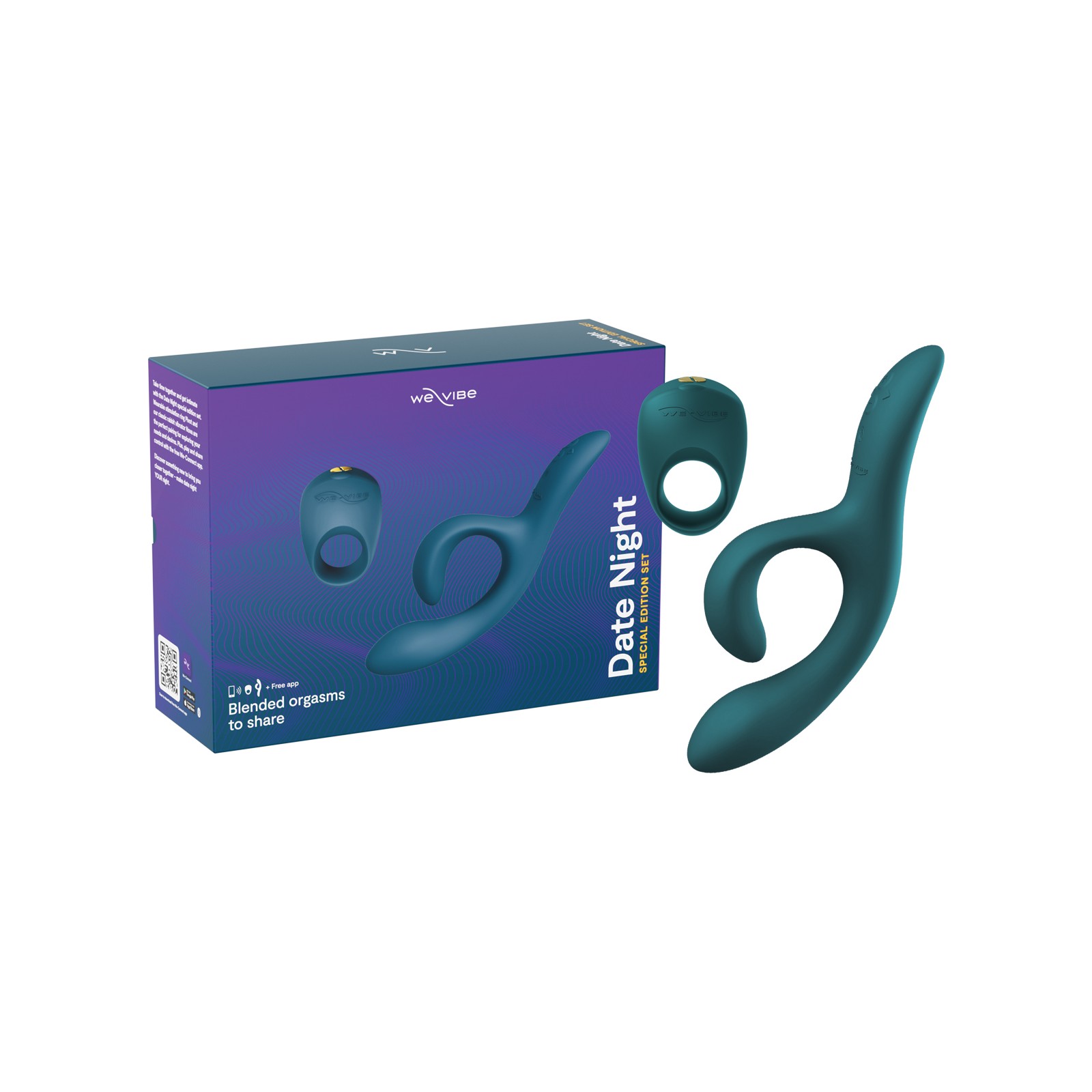 We-Vibe Date Night Special Edition Kit - Green Velvet