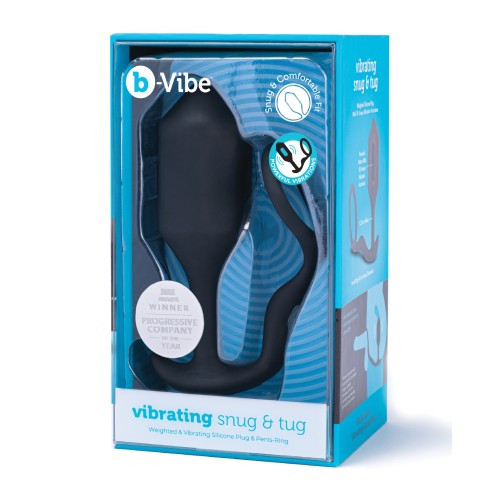 b-Vibe Vibrador Snug & Tug XL Negro