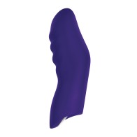 Vibrador de Dedo Dioni Femme Funn Grande Púrpura