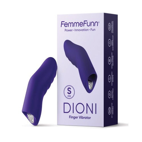 Femme Funn Dioni Wearable Finger Vibe - Dark Purple