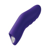 Vibrador de Dedo Dioni Femme Funn - Púrpura Oscuro