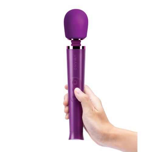 Le Wand Petite Rechargeable Massager Cherry Color for Ultimate Pleasure