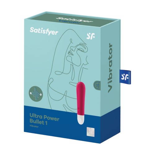 Satisfyer Ultra Power Bullet 1 Red - Clitoral Stimulation