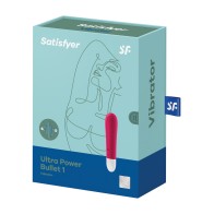 Satisfyer Ultra Power Bullet 1 Rojo - Estimulación Clitorial