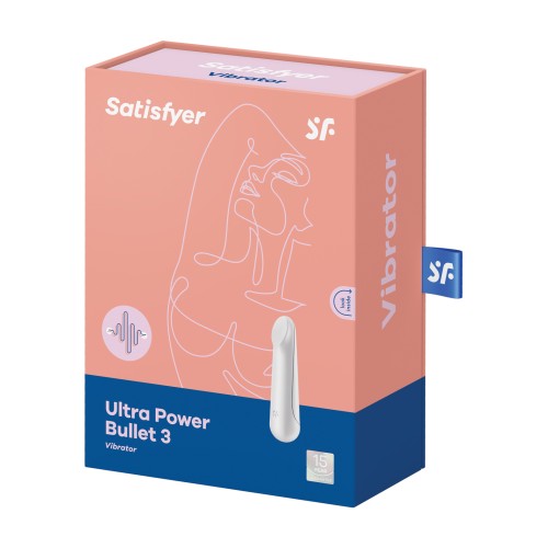 Explore Satisfyer Ultra Power Bullet 3 - White Online