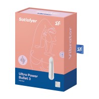 Explora el Satisfyer Ultra Power Bullet 3 - Blanco en Línea