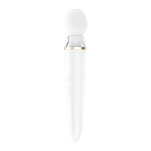 Satisfyer Double Wand-er Massager White