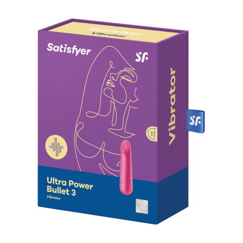 Satisfyer Ultra Power Bullet 3 - Red