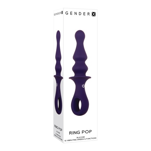 Gender X Vibrating Plug with 12 Speeds