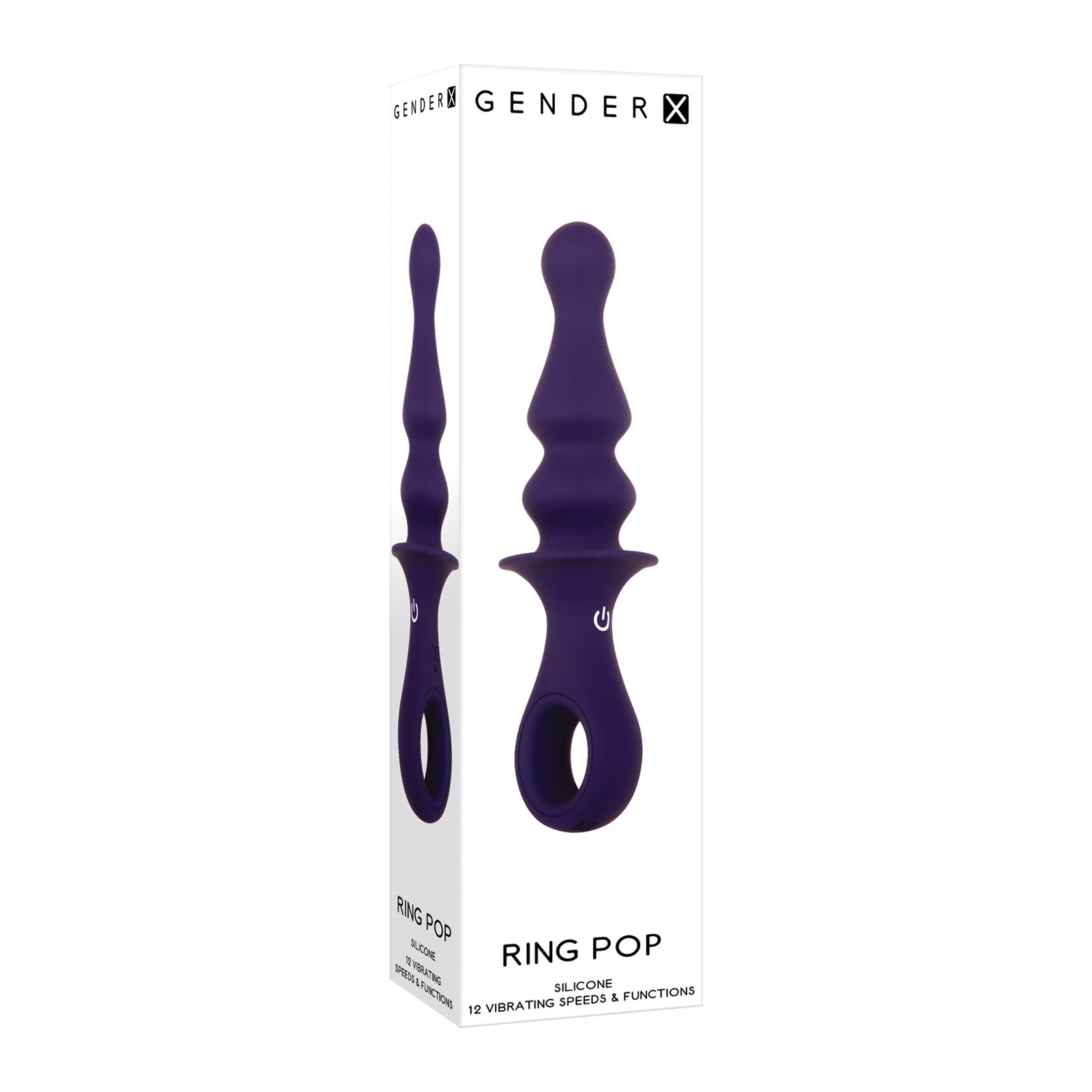 Gender X Vibrating Plug with 12 Speeds