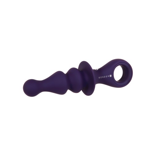 Gender X Vibrating Plug with 12 Speeds