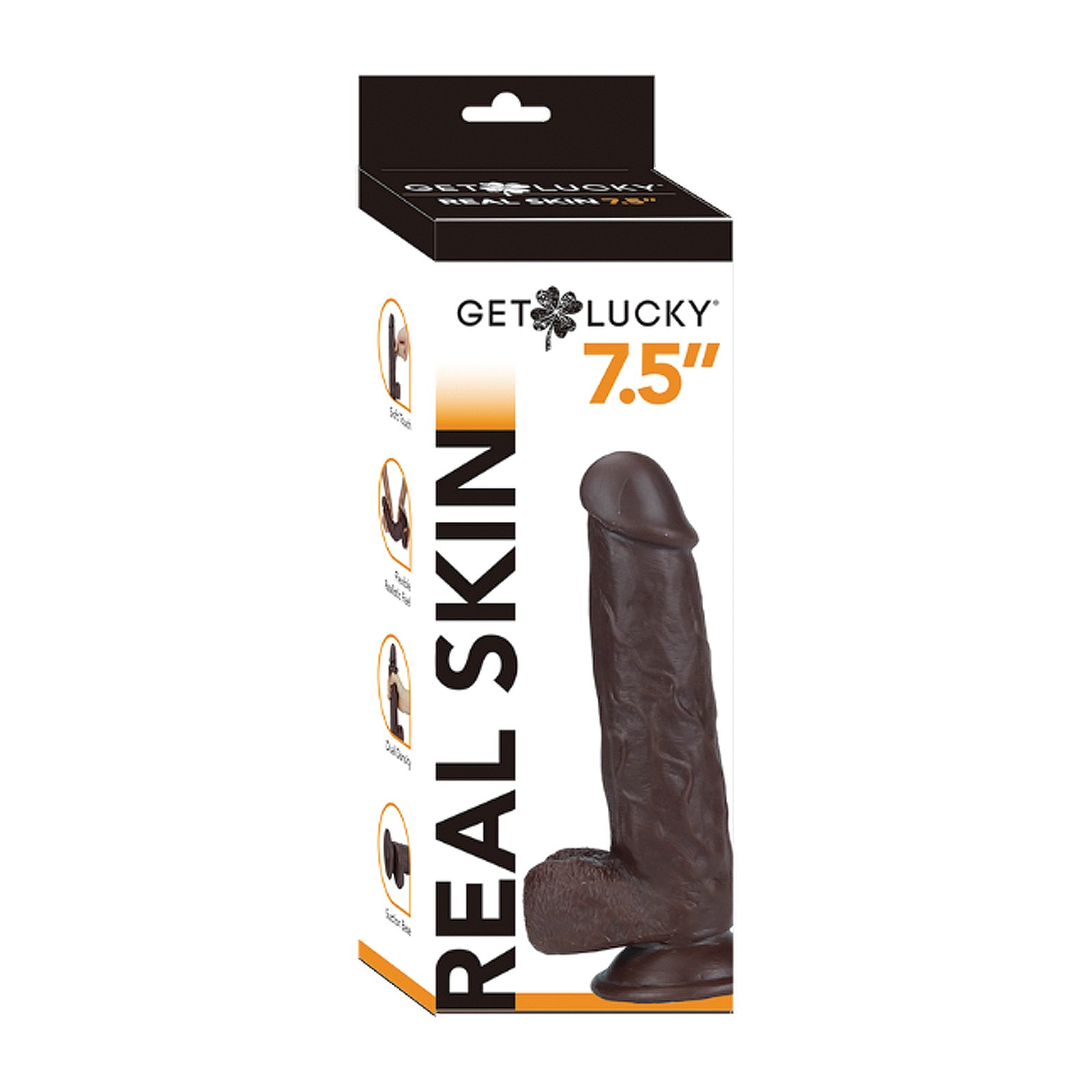 Get Lucky Real Skin Toy Dark Brown