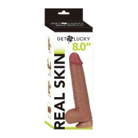 Get Lucky 8.0" Dildo Realista para Placer