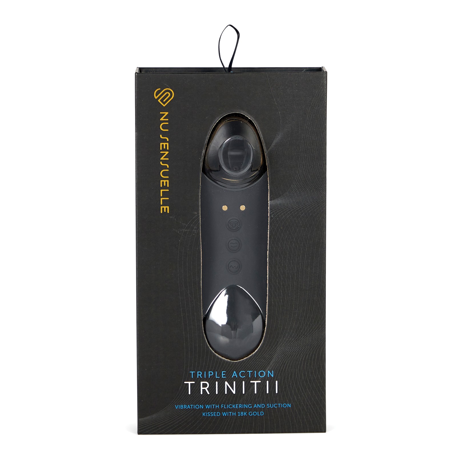 Nu Sensuelle Trinitii Tongue Vibe 18K Gold