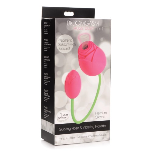 Inmi Bloomgasm 5X Suction Rose Duet for Intense Pleasure