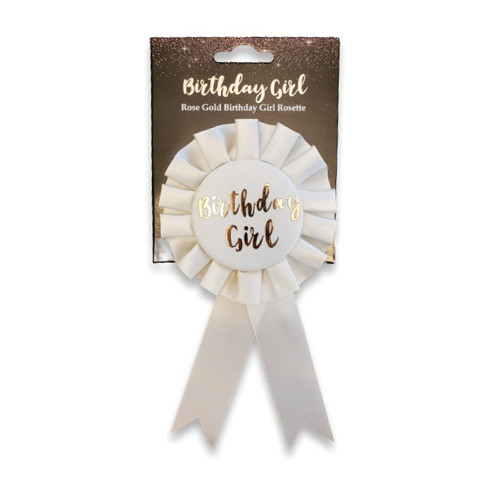 Elegant Birthday Girl Badge