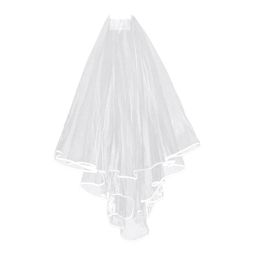 Bachelorette Veil with Comb for Bridal Party