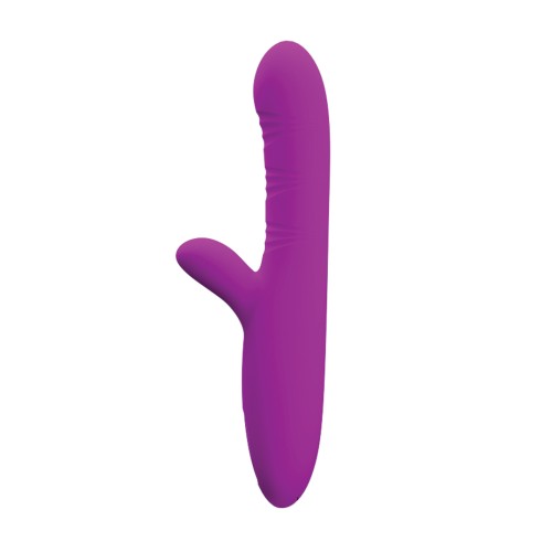 Pretty Love Angelique Rabbit Vibrator - Fuchsia