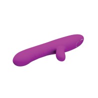 Pretty Love Angelique Rabbit Vibrator - Fuchsia