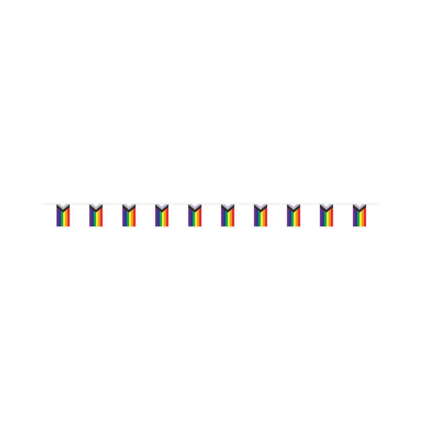 Pride Flag Pennant Banner