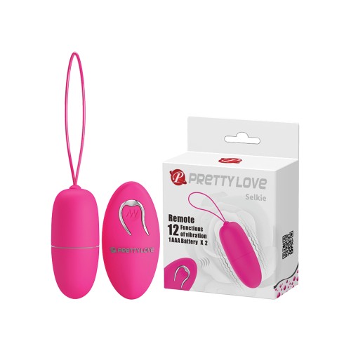 Vibrador de Huevo Inalámbrico Pretty Love Selkie para Diversión