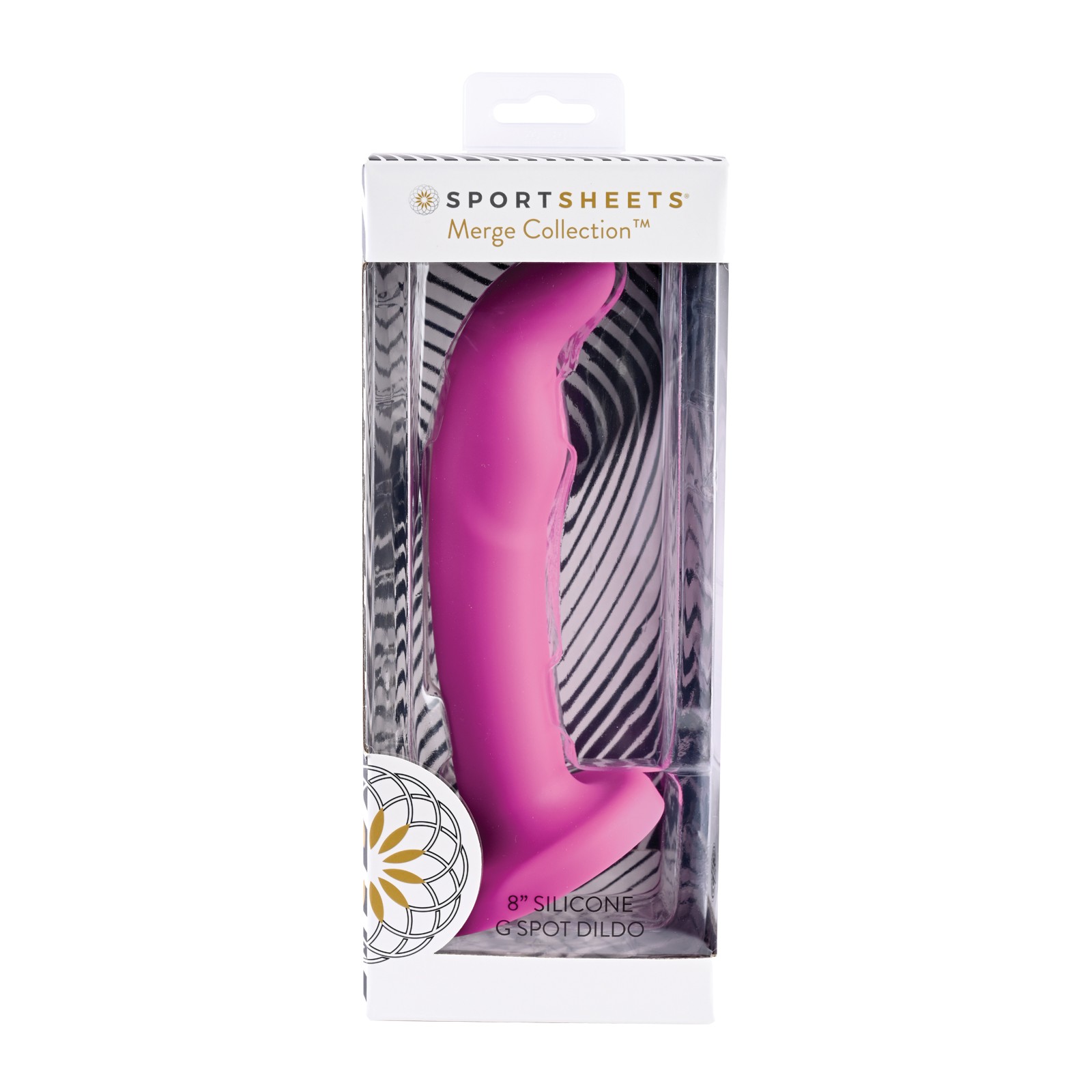 Tana 8 Inch G Spot Dildo in Pink