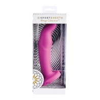 Dildo de Puntos G Tana de 8 Pulgadas - Rosa