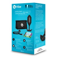 b-Vibe Plug Vibrante Ajustado - XXLarge Negro