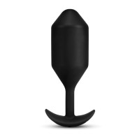 b-Vibe Plug Vibrante Ajustado - XXLarge Negro