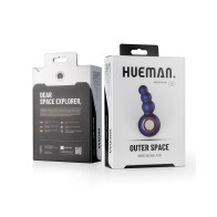 Hueman Outer Space Vibrating Anal Plug Purple