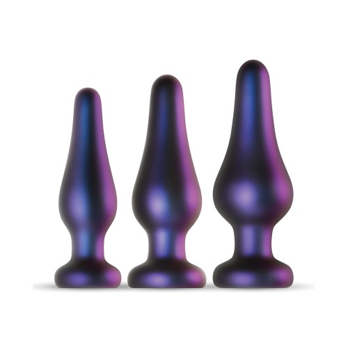 Hueman Comets Butt Plug Set Purple