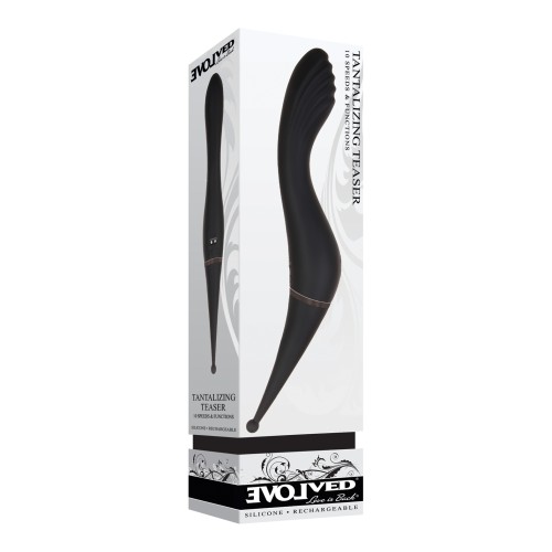 Evolved Tantalizing Teaser Dual End Vibrator Black