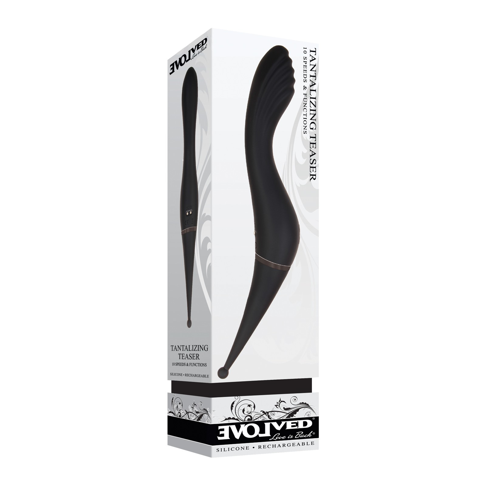 Vibrador Doble Evolved Tantalizing Teaser Negro