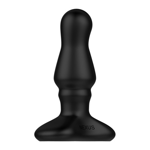 Nexus Bolster Butt Plug Inflatable Tip Black