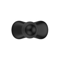 Nexus Bolster Butt Plug Inflatable Tip Black