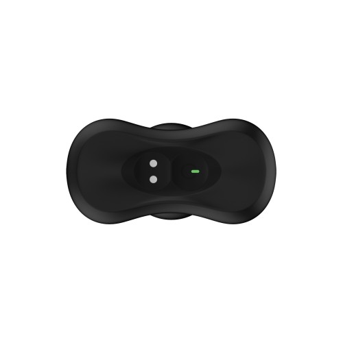 Nexus Bolster Butt Plug Inflatable Tip Black