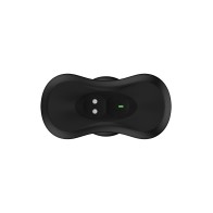 Nexus Bolster Butt Plug Inflatable Tip Black