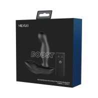 Masajeador Prostático Nexus Boost con Punta Inflable y Estimulación Doble