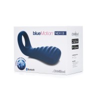 Anillo para Parejas OhMiBod Blue Motion Nex 3 Bluetooth Azul Cobalto