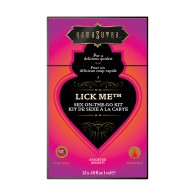 Kit de Sexo para Llevar Lick Me de Kama Sutra