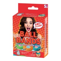 Gummy Ball Bands - 3 Assorted Colors and Flavors