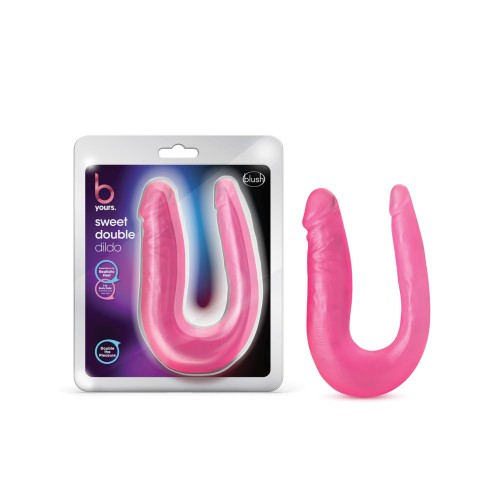 B Yours Sweet Double Dildo Pink