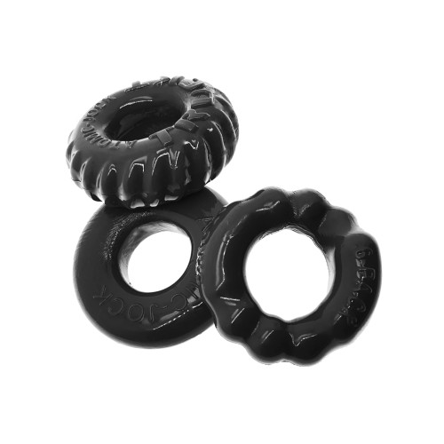 Kit de 3 Cockrings Oxballs Bonemaker para Placer Máximo