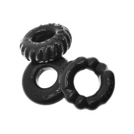 Kit de 3 Cockrings Oxballs Bonemaker para Placer Máximo