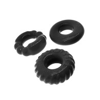 Kit de 3 Cockrings Oxballs Bonemaker para Placer Máximo